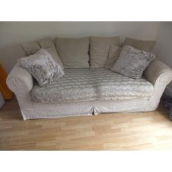 Debenhams Large 3 seater & large 2 Seater & Armchair.