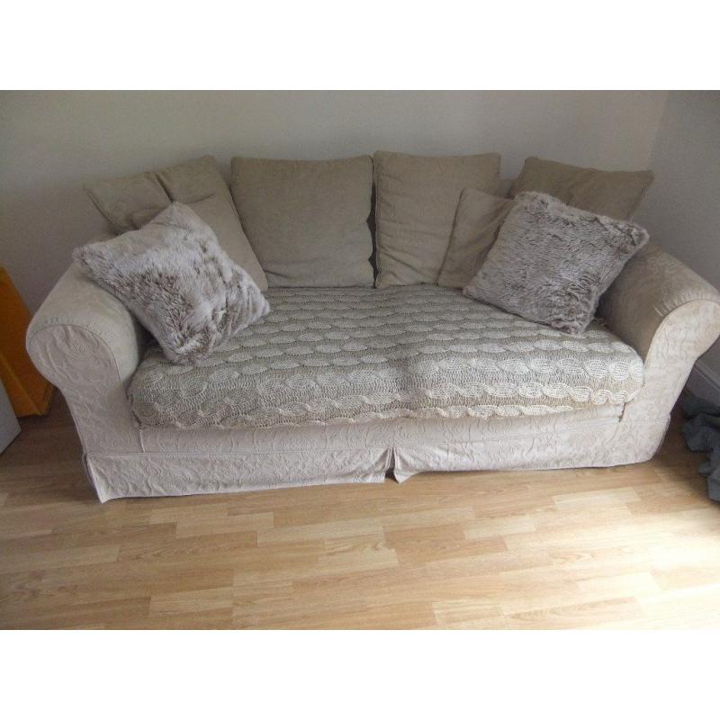 Debenhams Large 3 seater & large 2 Seater & Armchair.