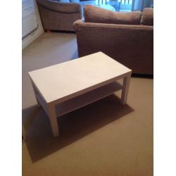 IKEA white coffee table