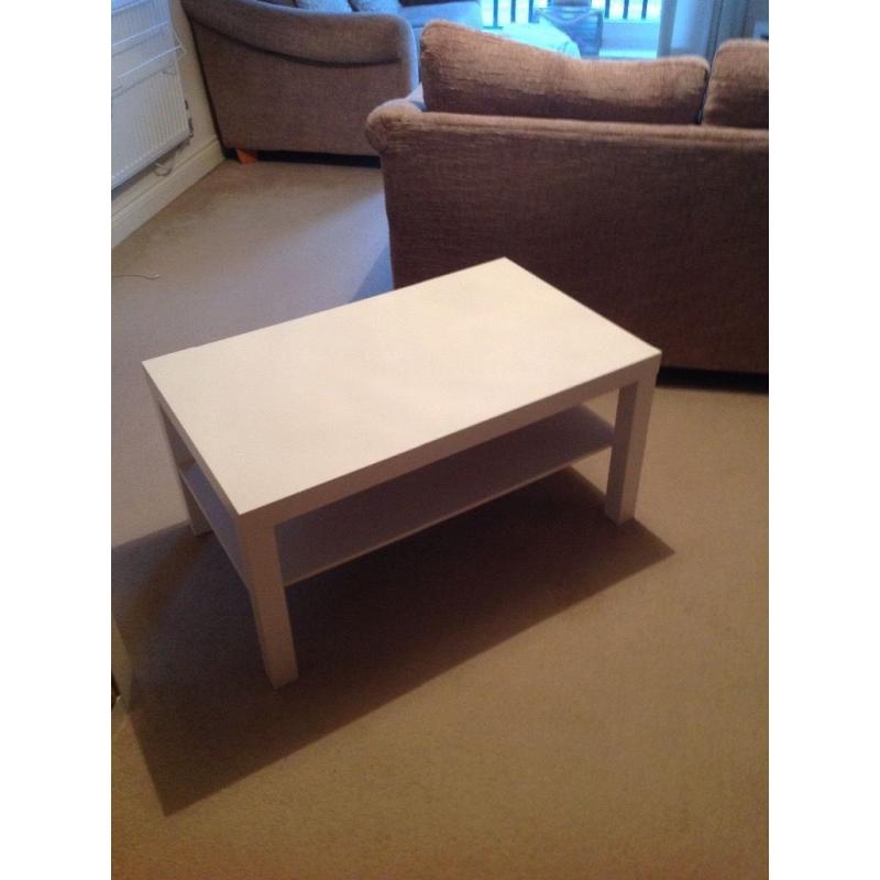 IKEA white coffee table