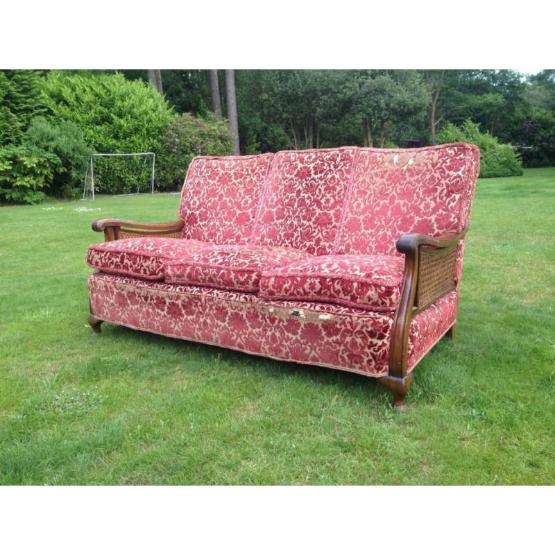 Antique Bergere Sofa