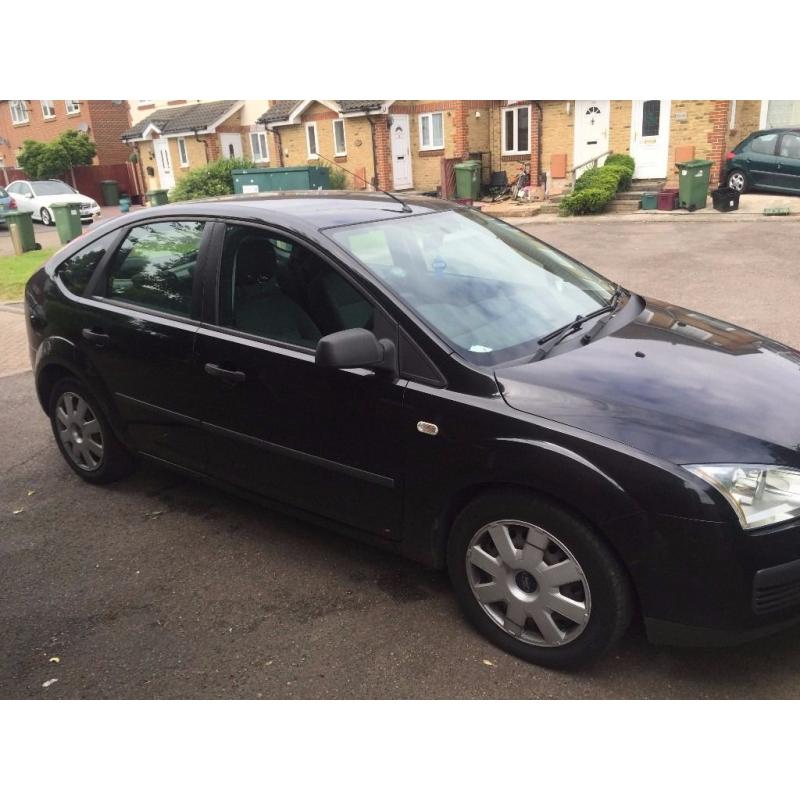 FORD FOCUS, BLACK, 82K MILES, DIESEL, MANUAL.