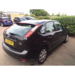 FORD FOCUS, BLACK, 82K MILES, DIESEL, MANUAL.