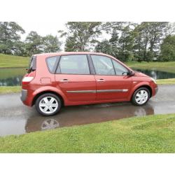 55 PLATE RENAULT SCENIC 1.6 DYNAMIQUE 16V - 78000 MILES - MOT,D FOR 1 YEAR - BARGAIN !!