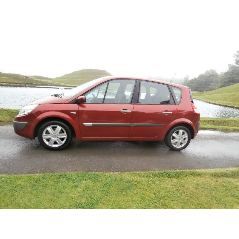 55 PLATE RENAULT SCENIC 1.6 DYNAMIQUE 16V - 78000 MILES - MOT,D FOR 1 YEAR - BARGAIN !!