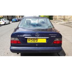 Mercedes Benz E250 Diesel Manual 1996 W124 Saloon 12 month MOT