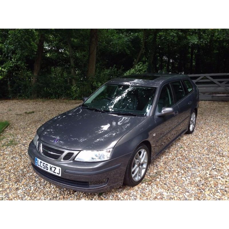 SAAB 9-3 2.0T VECTOR SPORT ESTATE- FSH, LEATHER, MOT 2/17, SUNROOF, 71K MILES. BARGAIN!!!