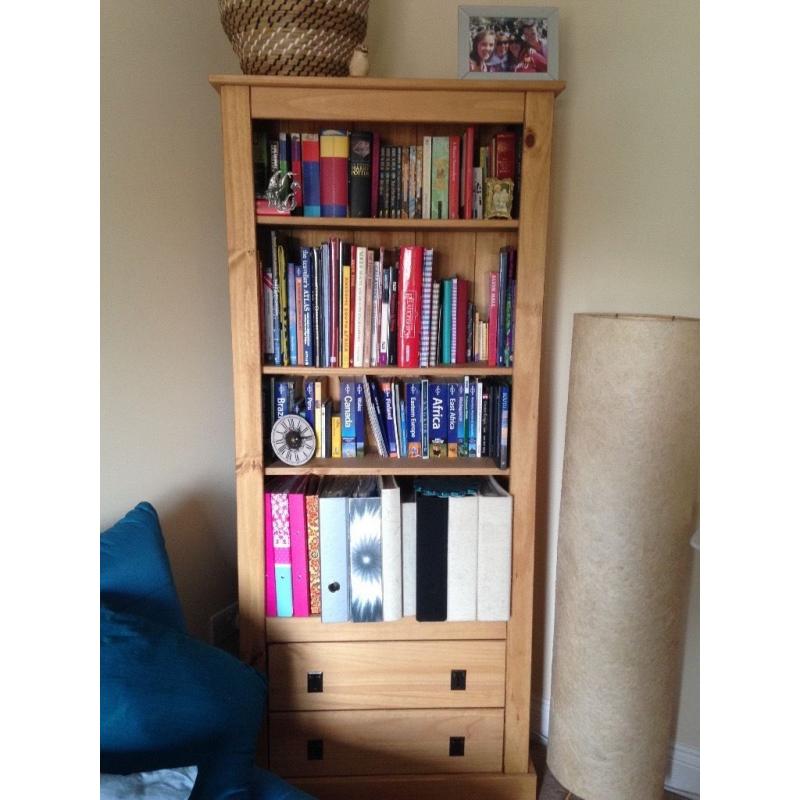 Tall bookshelf