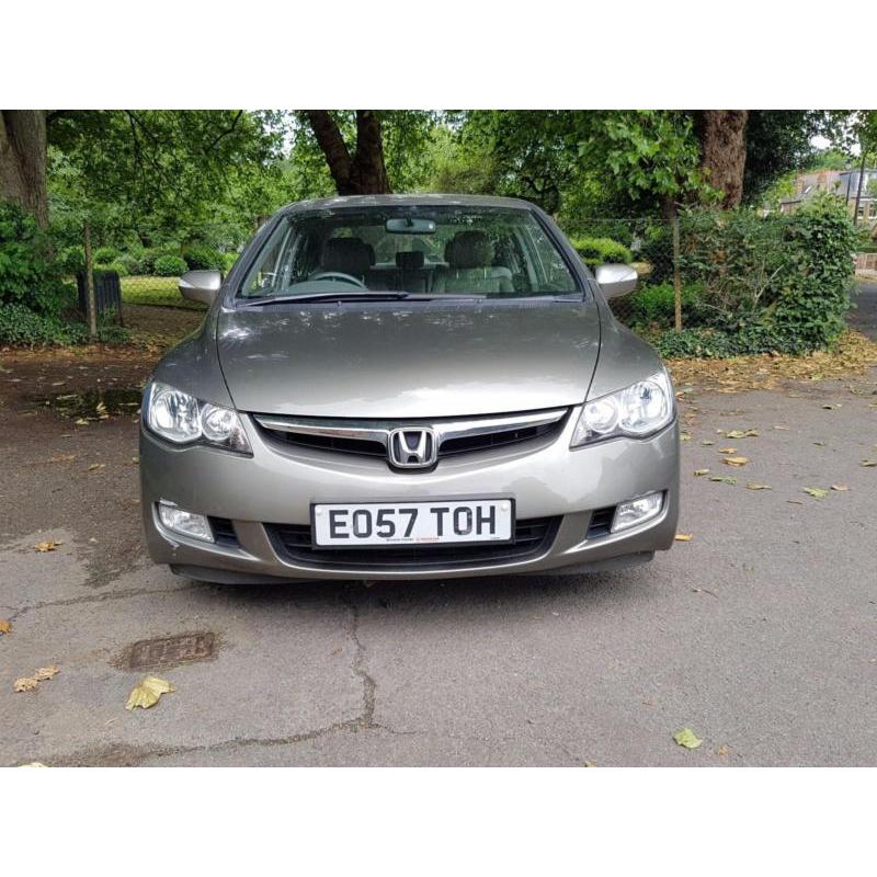 2007 Honda Civic 1.4 IMA Hybrid ( lth ) CVT ES GREY, 4 doors, CVT, Petrol