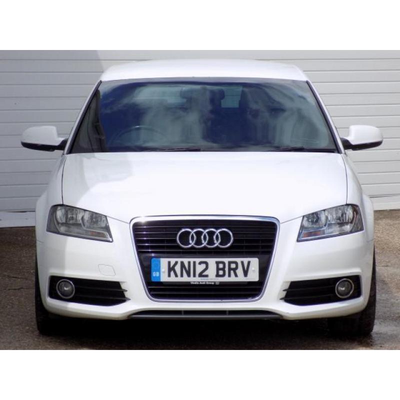 2012 12 AUDI A3 1.6 TDI S LINE 3D 103 BHP DIESEL