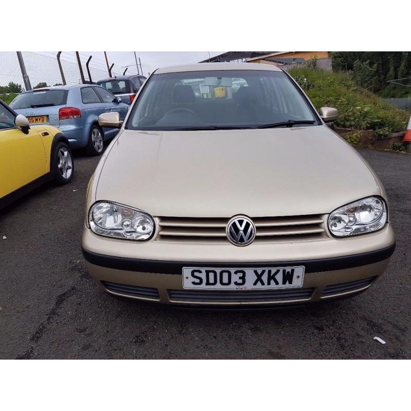 Volkswagen Golf 1.4 Match+ MOT JUNE 17++IDEAL FAMILY CAR+3 MONTH WARRANTY