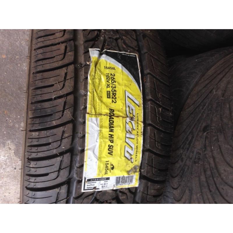 TYRES 175X65X14 185X65X14 195X60X14 165X60X14 195X60X14 185X60X14 265X35X22