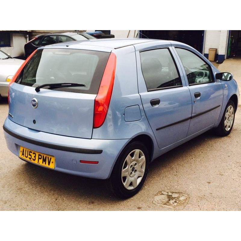 Fiat punto 1.2 petrol full service history 12 months mot