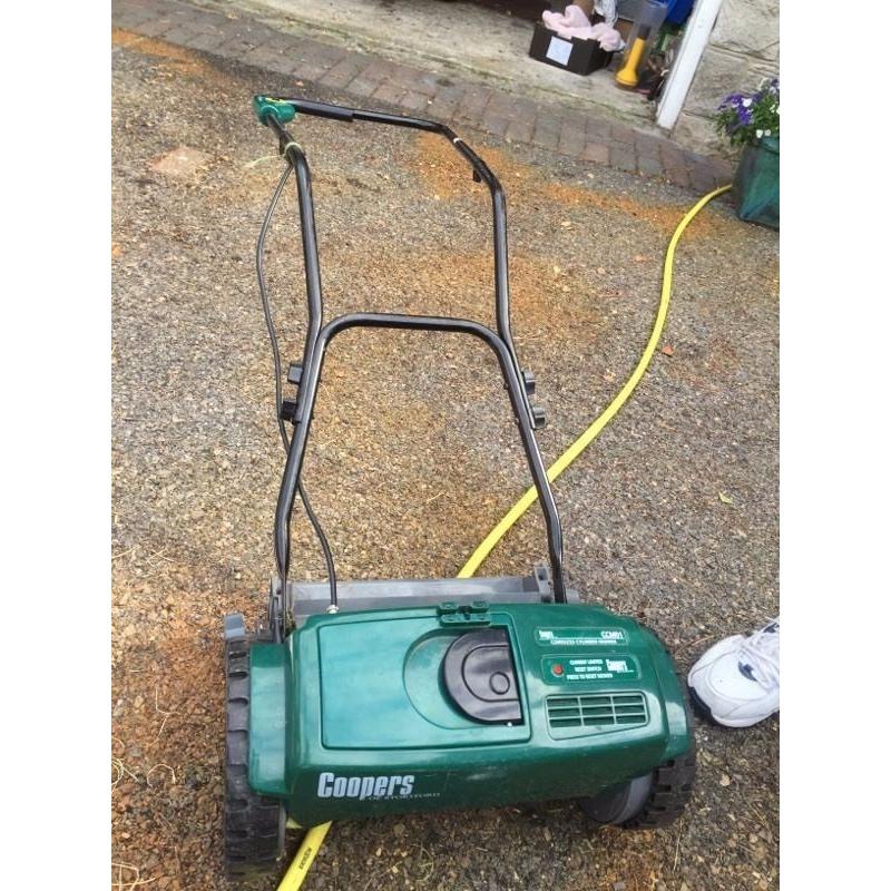 Coopers cordless lawn mower