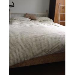 Free double bed