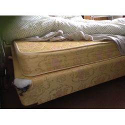 Free double bed