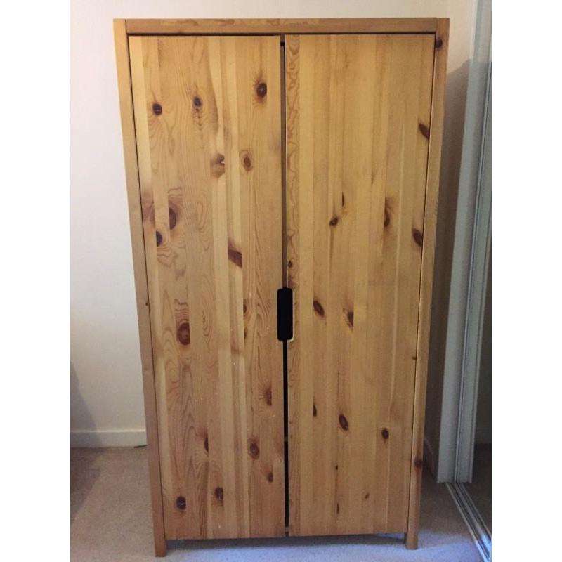 Large Pine Wardrobe