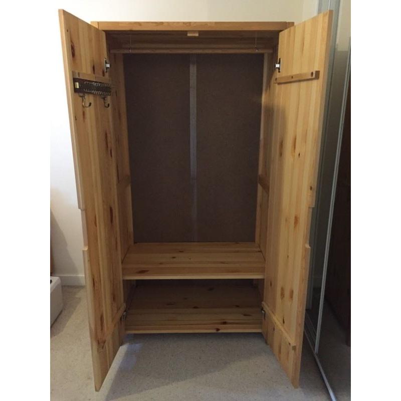 Large Pine Wardrobe