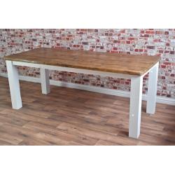 Reclaimed Rustic Farmhouse Pine Kitchen Dining Tables Wood Timber