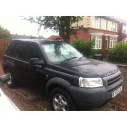 Land rover freelander TD4 2.0 diesel 03 plate