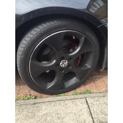 Golf gti mk5 monza Dimond cut alloys