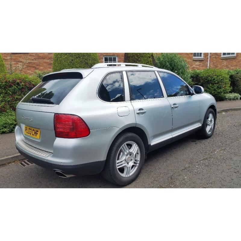 2003 PORSCHE CAYENNE S 4.5 V8 TIPTRONIC 340 BHP AWD HIGHLY MAINTAINED WITH HUGH SPEC