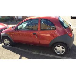 Ford ka2 car for sale, colour red, mot till Feb