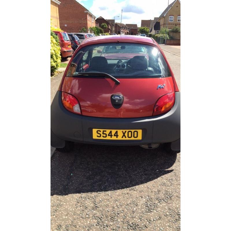 Ford ka2 car for sale, colour red, mot till Feb