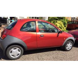 Ford ka2 car for sale, colour red, mot till Feb