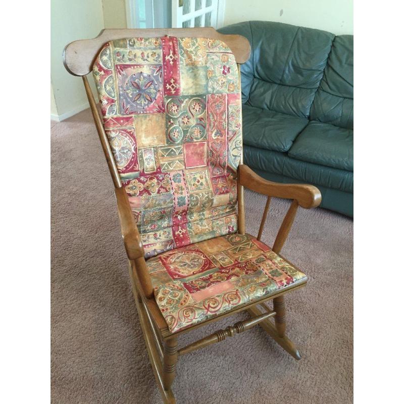 Wooden Rocking Chair