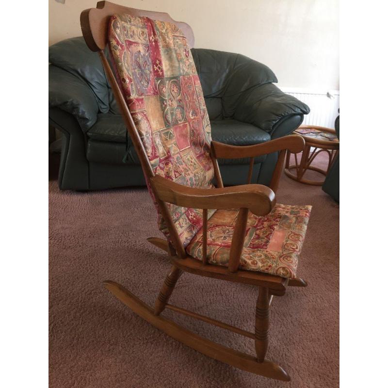 Wooden Rocking Chair