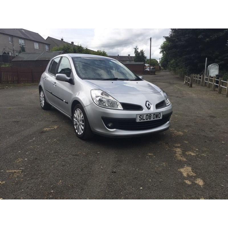 RENAULT CLIO 1.2 TCE TURBO•LOW MILES•FSH•MOT 20/4/17 (polo golf Corsa punto focus Astra turbo sport)