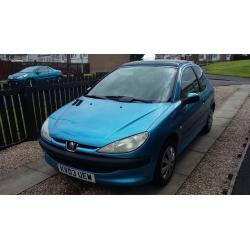 Peugeot 206 for sale