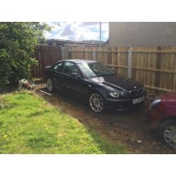 BMW 3 Series 2L Black Coupe 2003