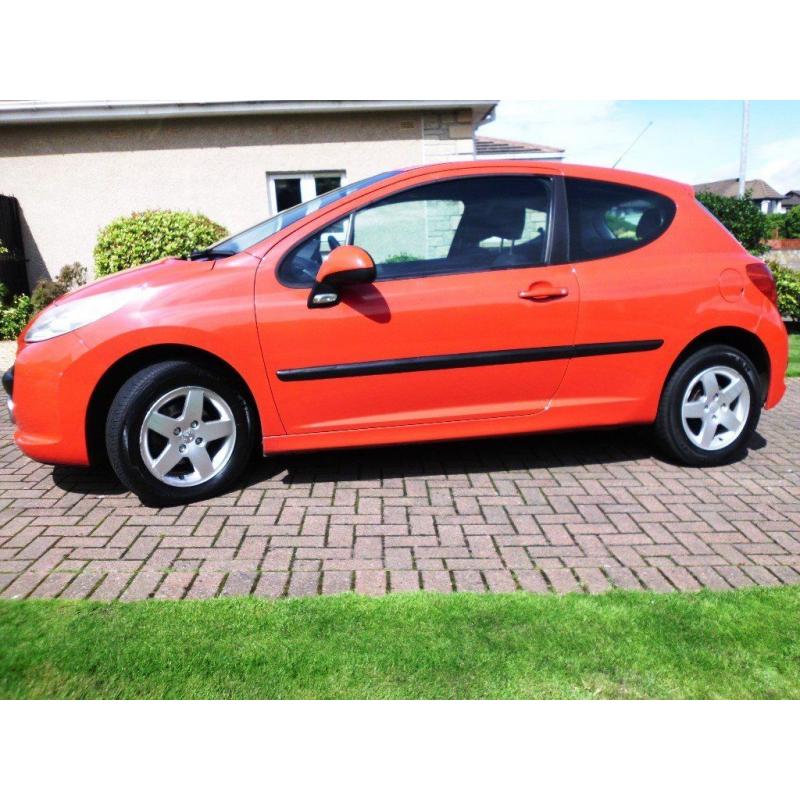 2006 Peugeot 207 1.4cc 3 door **47K Miles** MOT August 2017, 3 mth Warranty Included for free