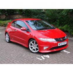 EXCELLENT LOOKS!!! RED 2007 HONDA CIVIC 2.0 i VTEC TYPE R GT 3dr, FHSH,