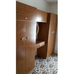 Wardrobes with middle dressing table