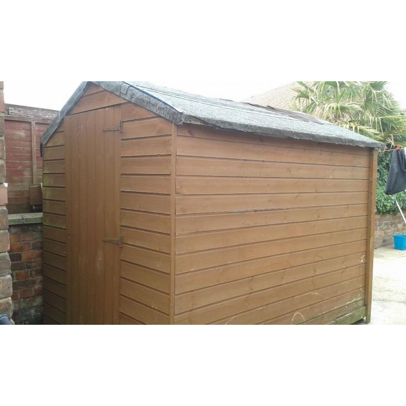 8×6 SHED FOR SALE