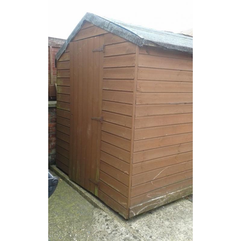 8×6 SHED FOR SALE