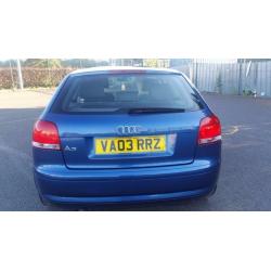 AUDI A3 1.6 SPORT. FULL AUDI SERVICE HISTORY