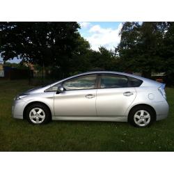 Uber Ready 1 OWNER 1 YEAR MOT Toyota Prius (2011) T4 VVT-i SAT NAV DVD 50K Mileage- P/x Welcome