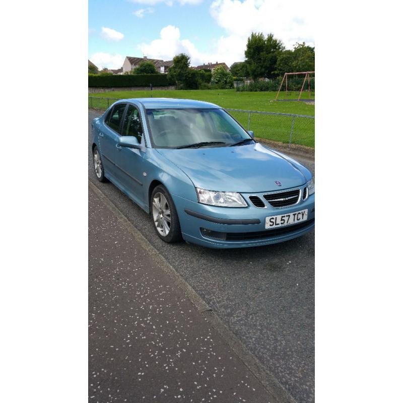 SAAB 9-3 LINEAR SPORT ANNIVERSARY 1.8T, 2L PETROL 61500 MILES, MOT 9 MTHS, MAY ,P/X W,H,Y