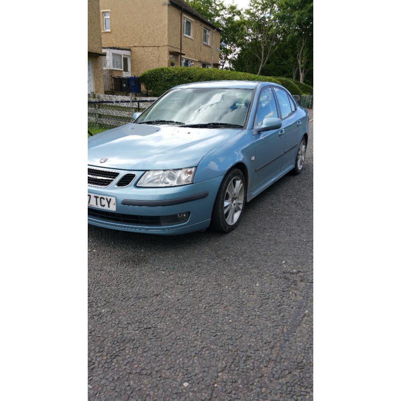 SAAB 9-3 LINEAR SPORT ANNIVERSARY 1.8T, 2L PETROL 61500 MILES, MOT 9 MTHS, MAY ,P/X W,H,Y