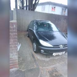 Peugeot 206, 1.4, black