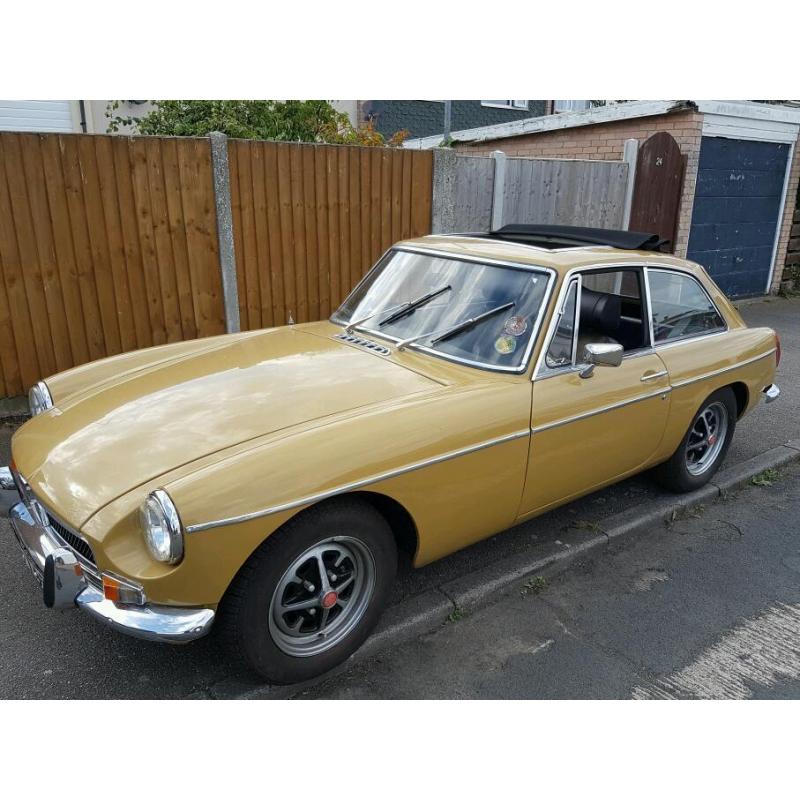 1973 mgb gt chrome bumpers