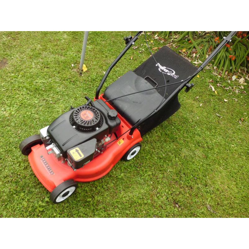 Refurbished and serviced Champion petrol lawnmower