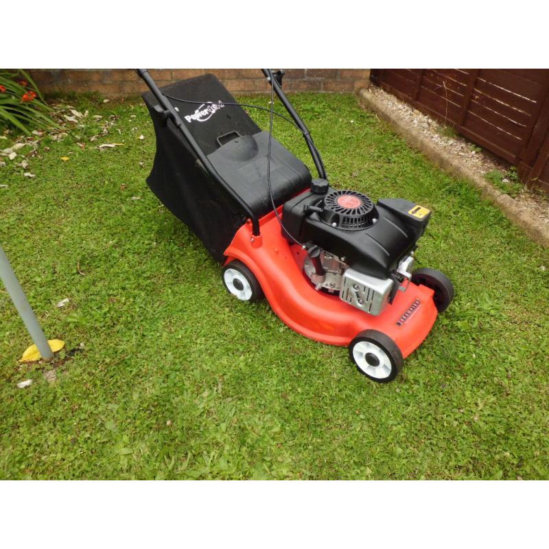 Refurbished and serviced Champion petrol lawnmower