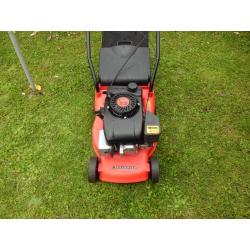 Refurbished and serviced Champion petrol lawnmower