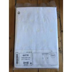 Gitte IKEA curtains 145x225 cm (57 1/8 x 88 5/8 in). Brand new never been opened.