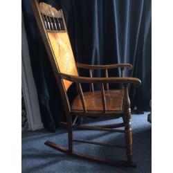 Antique / Vintage wooden rocking chair